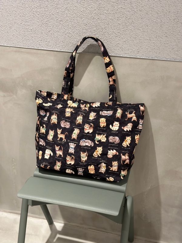 【新品】 yukiemon ユキエモン テキスタイルBAG おはよう