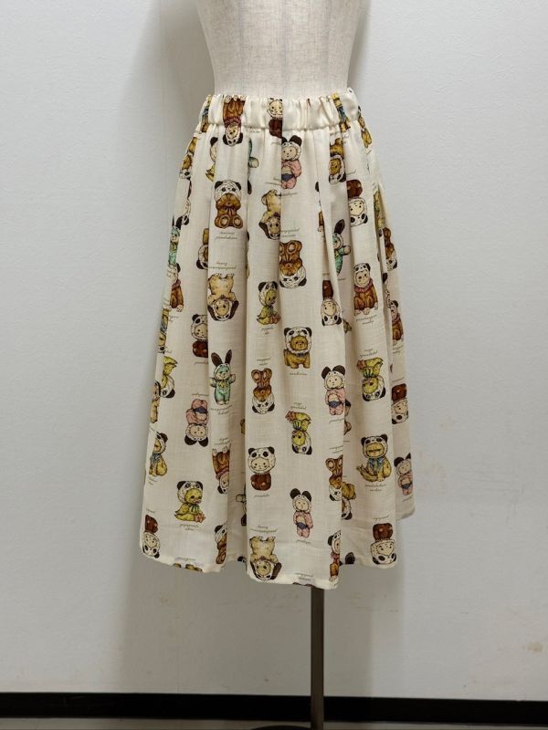 yukiemon（ユキエモン）テキスタイル丈長スカート（M）4165130 |陽氣屋  