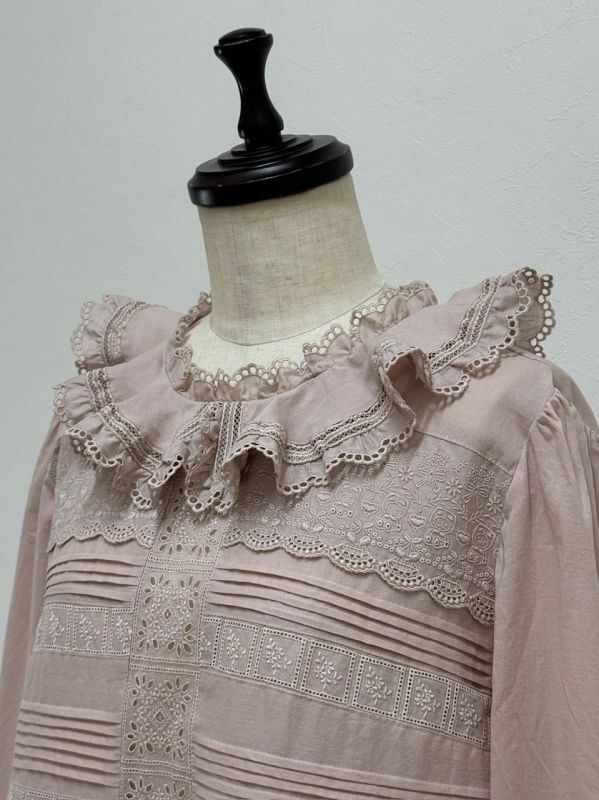 yukiemon レースブラウス☆3L☆fl5☆大きいサイズ yukiemon レース