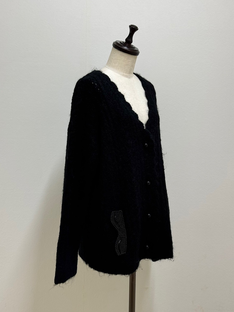 新品未使用yukiemon シャンデリアカーディガン3L