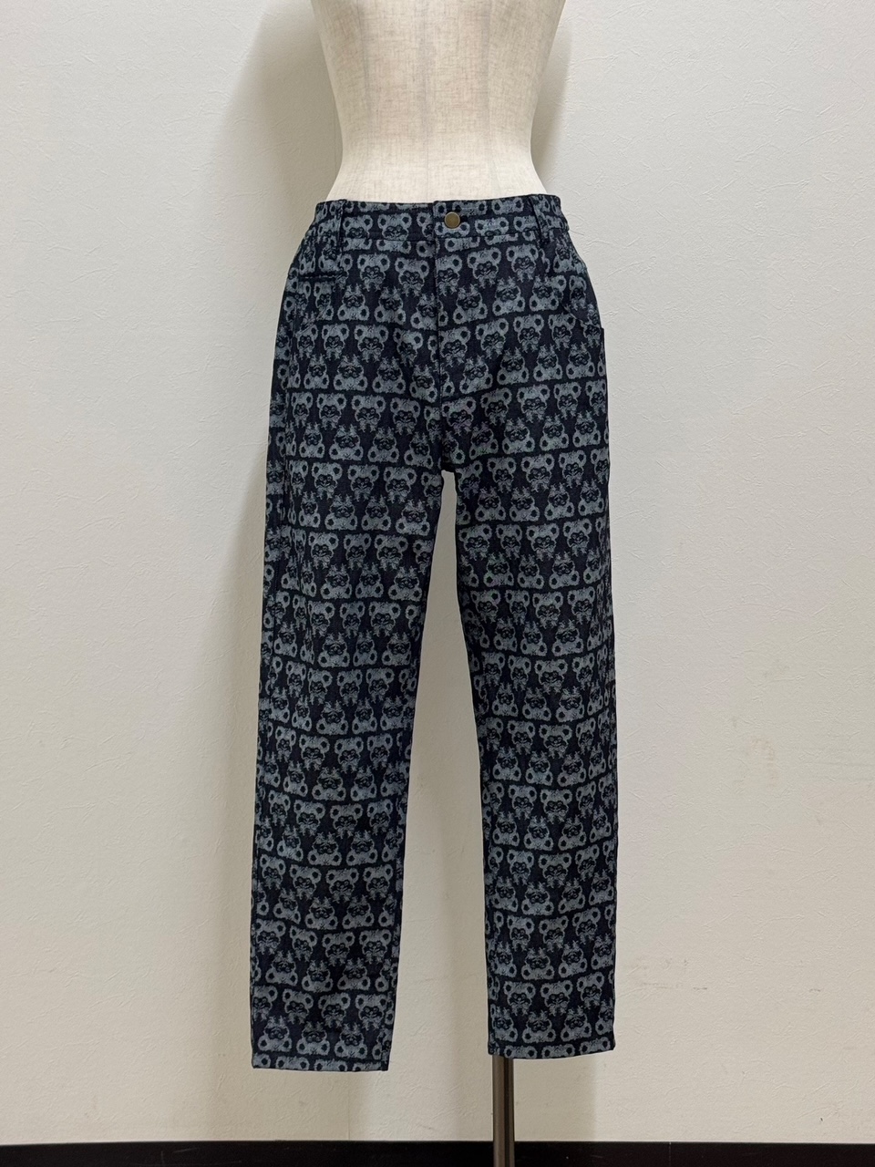 【6月中旬〜6月下旬】Teddyデニムパンツ（2L/3L）5640060